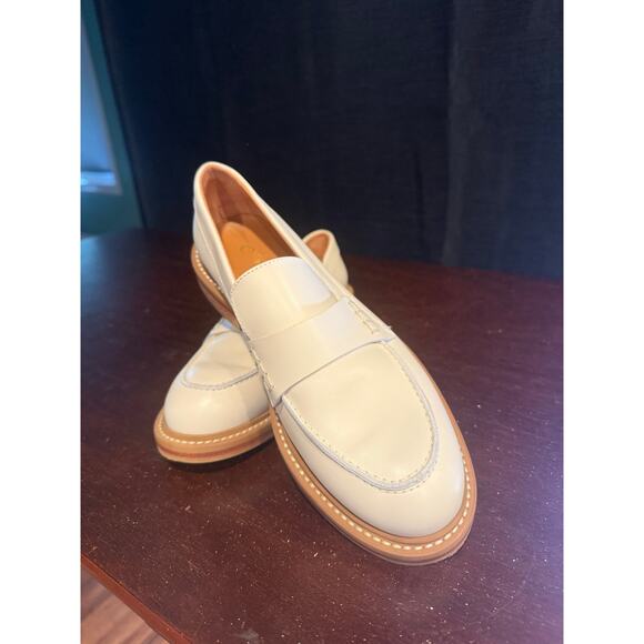 DEMI PEBBLED LEATHER LOAFER - Picture 3 of 5